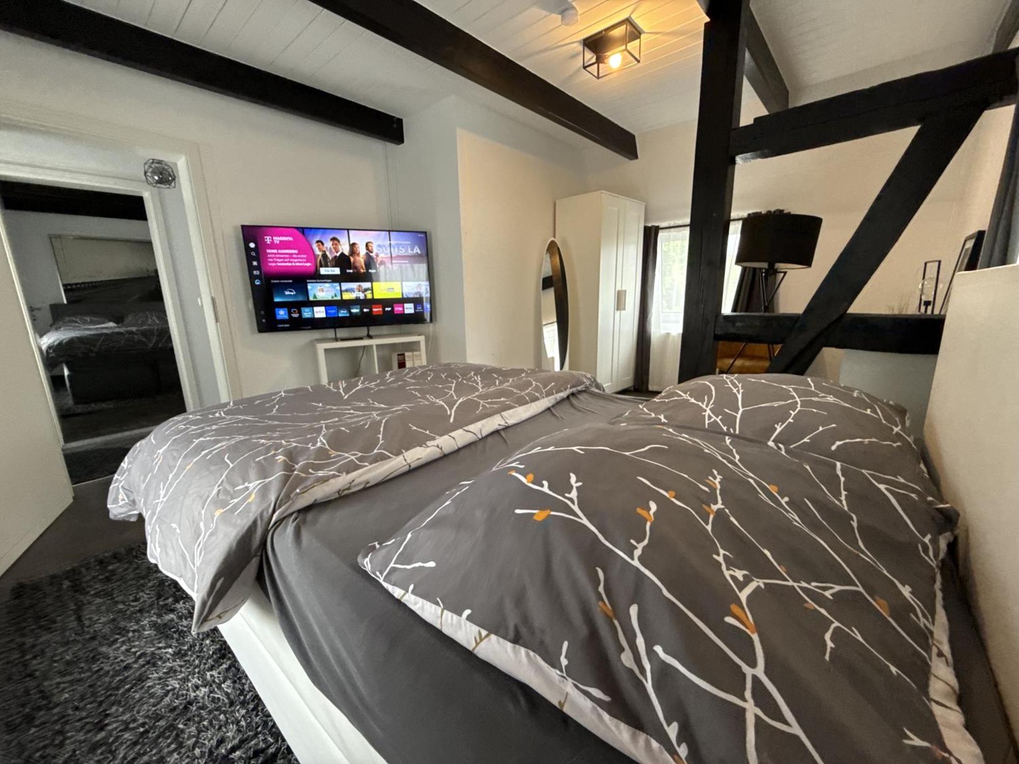 Fachwerkhaus Mit 2 Getrennten Schlafzimmern, Wohnzimmer Und Kueche Bückeburg エクステリア 写真