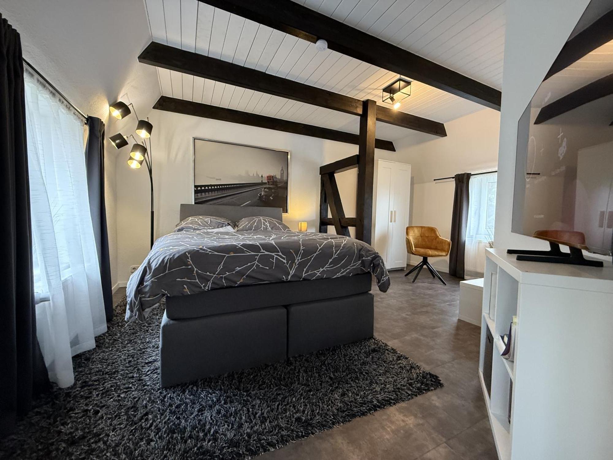 Fachwerkhaus Mit 2 Getrennten Schlafzimmern, Wohnzimmer Und Kueche Bückeburg エクステリア 写真