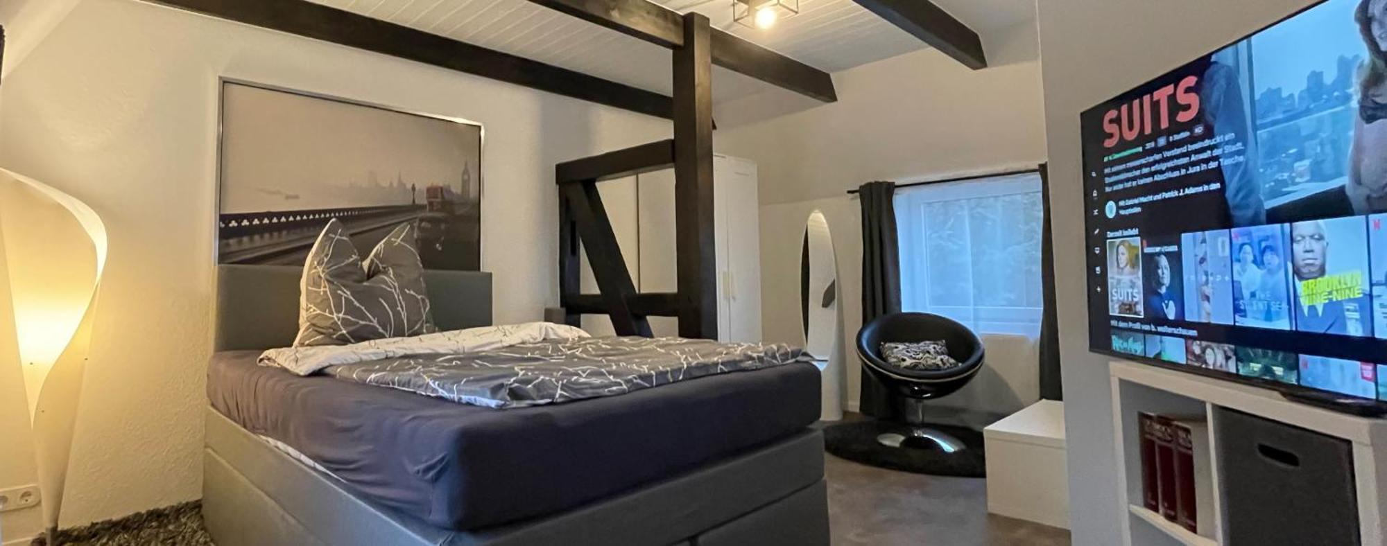 Fachwerkhaus Mit 2 Getrennten Schlafzimmern, Wohnzimmer Und Kueche Bückeburg エクステリア 写真